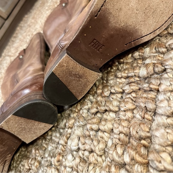 FRYE Melissa Inside Zip Boot COGNAC 7.5 - Picture 10 of 16